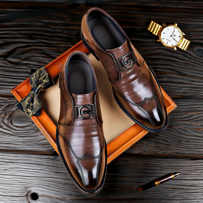 Giovanni | Men's Cushioned Slip-On Handmade Shoes