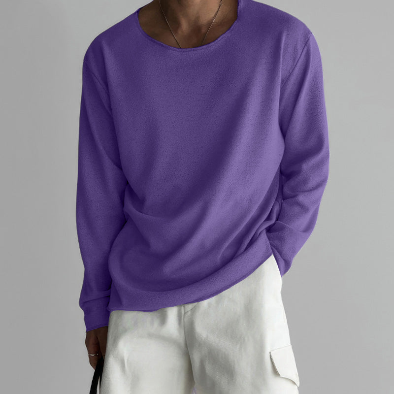Dakota | Men's Longline Sweatshirt with Round Neck