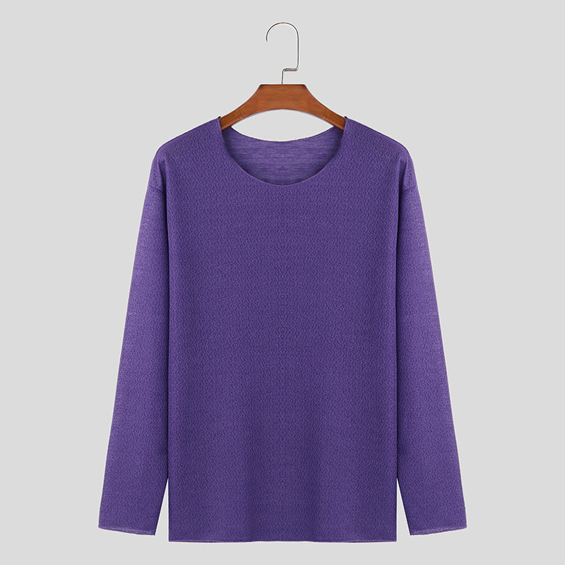 Dakota | Men's Longline Sweatshirt with Round Neck