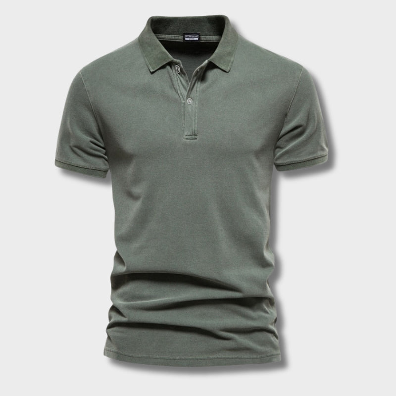 Dario | Men's Summer Polo with Short Sleeve
