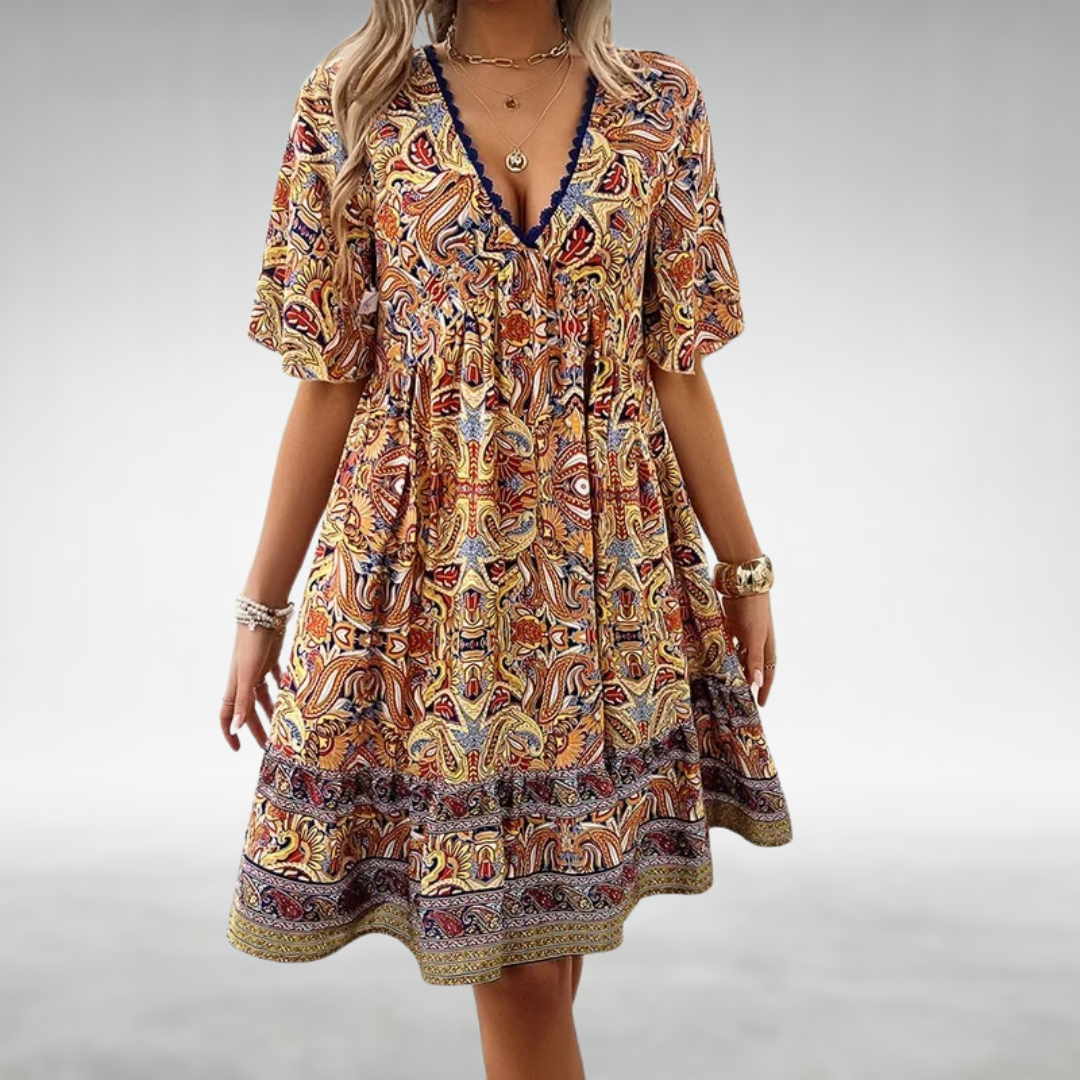 Stephanie | Women's Luxe Elegant Midi Dress (Almost Sold Out)
