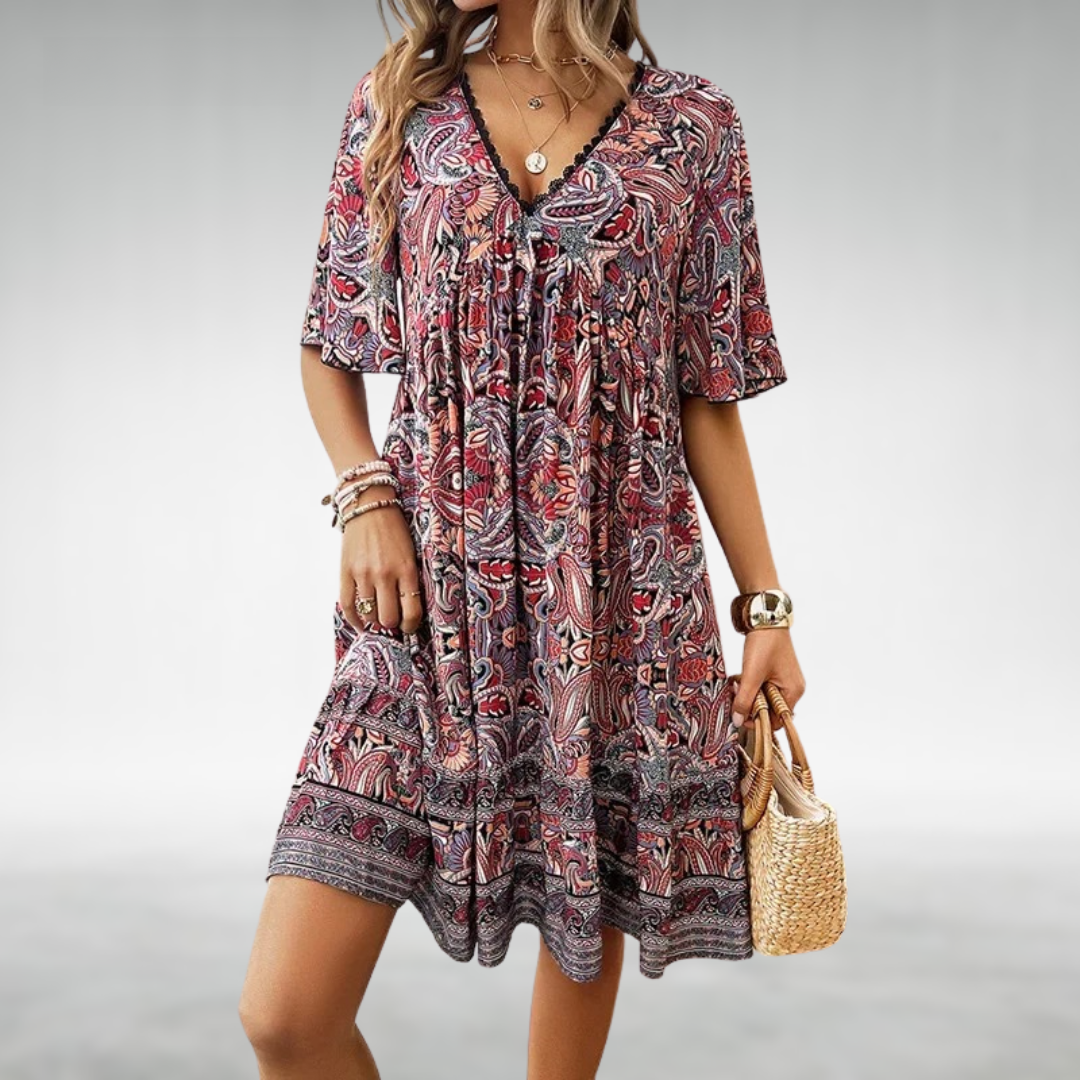 Stephanie | Women's Luxe Elegant Midi Dress (Almost Sold Out)