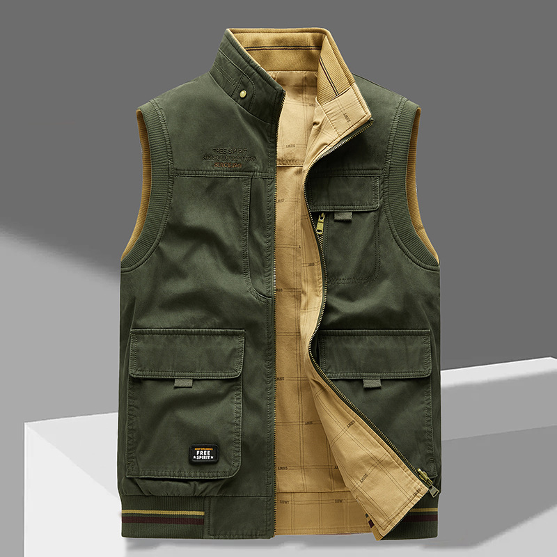 Miles | Men's High-Quality Utility Vest with Pockets