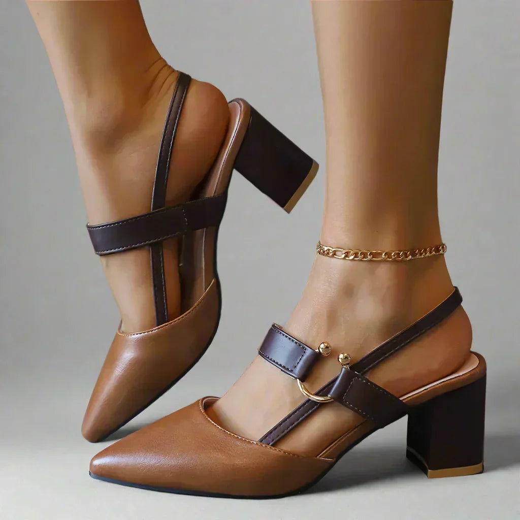 Ava | Women's Cushioned Pointed-Toe Orthopedic Heels
