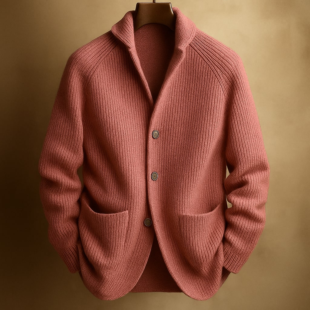 Silvoro | Men's Blend Cardigan with Pockets
