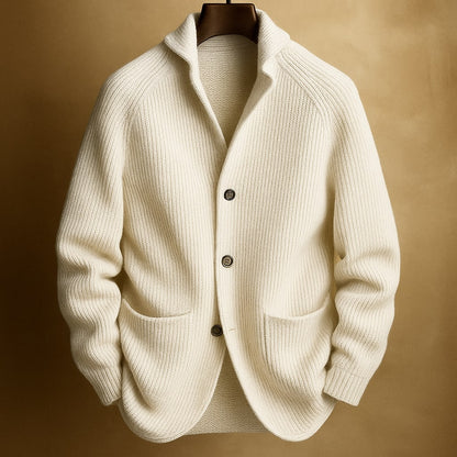 Silvoro | Men's Blend Cardigan with Pockets