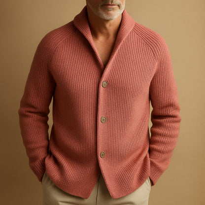 Silvoro | Men's Blend Cardigan with Pockets