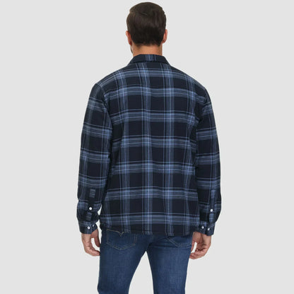 Matteo | Checked Hybrid Jacket with Pockets