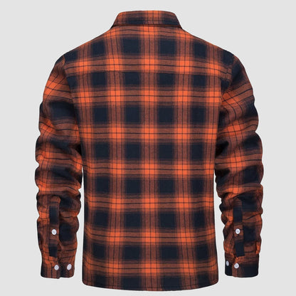 Matteo | Checked Hybrid Jacket with Pockets
