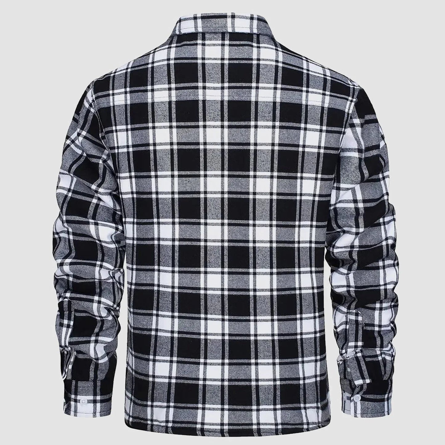 Matteo | Checked Hybrid Jacket with Pockets