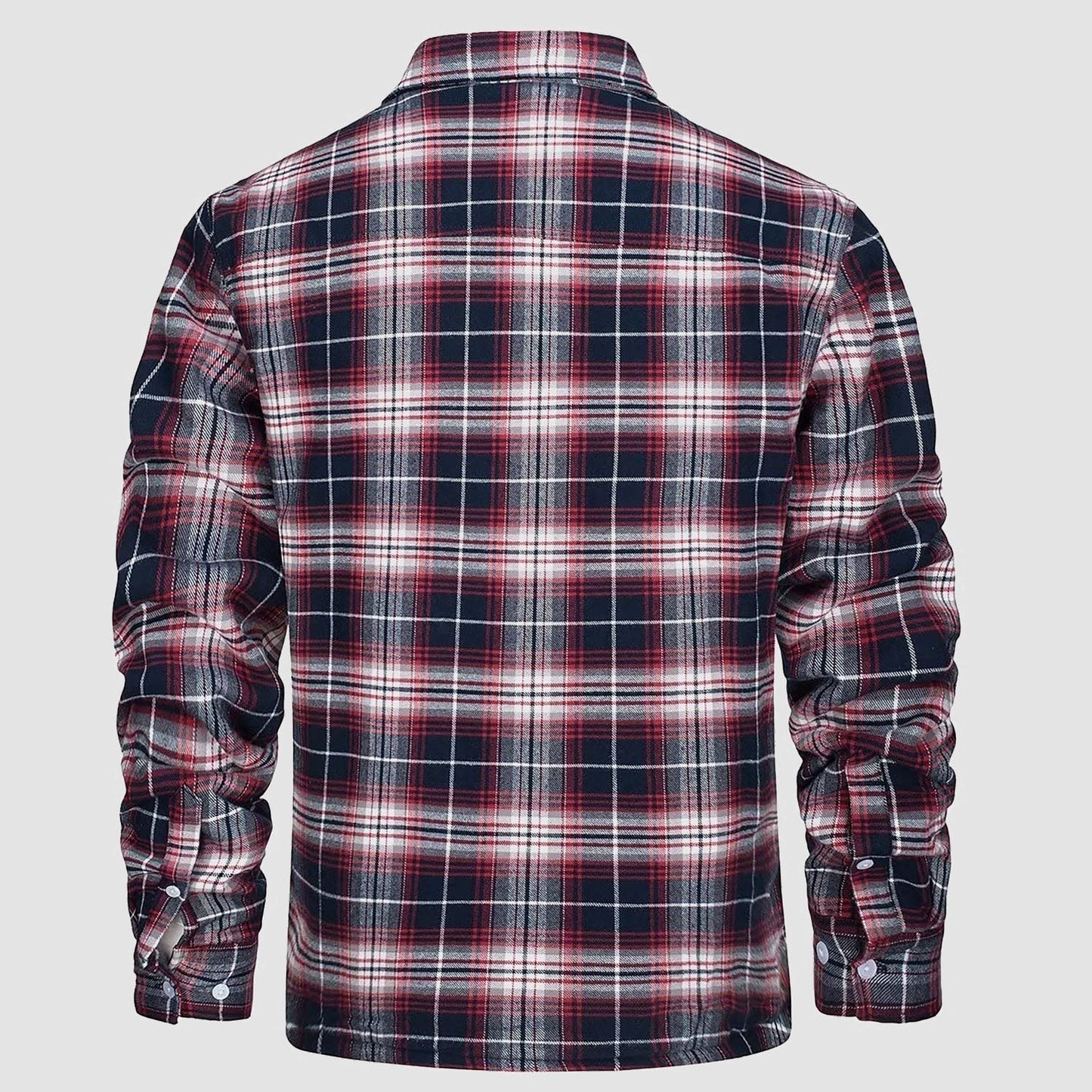 Matteo | Checked Hybrid Jacket with Pockets