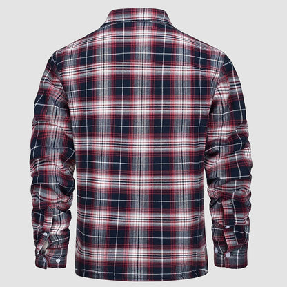 Matteo | Checked Hybrid Jacket with Pockets