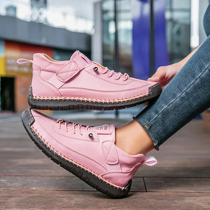 Emily | Women's Orthopedic Lace-Up Comfortable Trainers with Arch Support