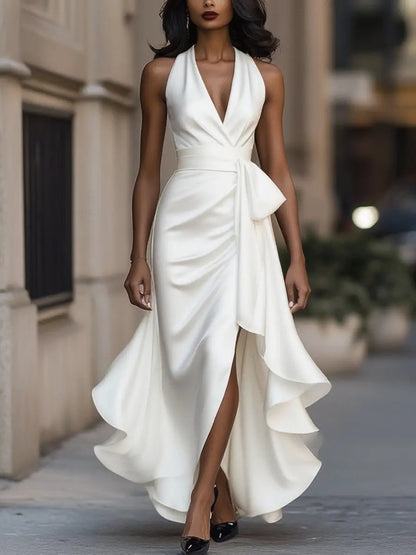 Nocturna | Women's Classic Elegance Maxi Dress