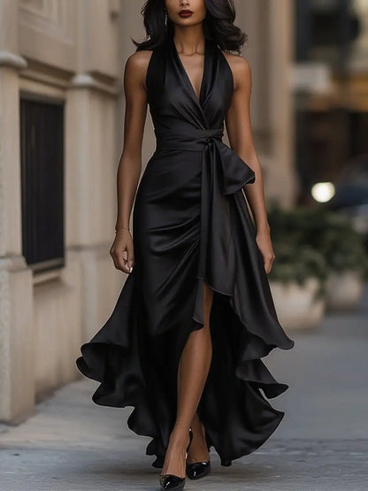 Nocturna | Women's Classic Elegance Maxi Dress