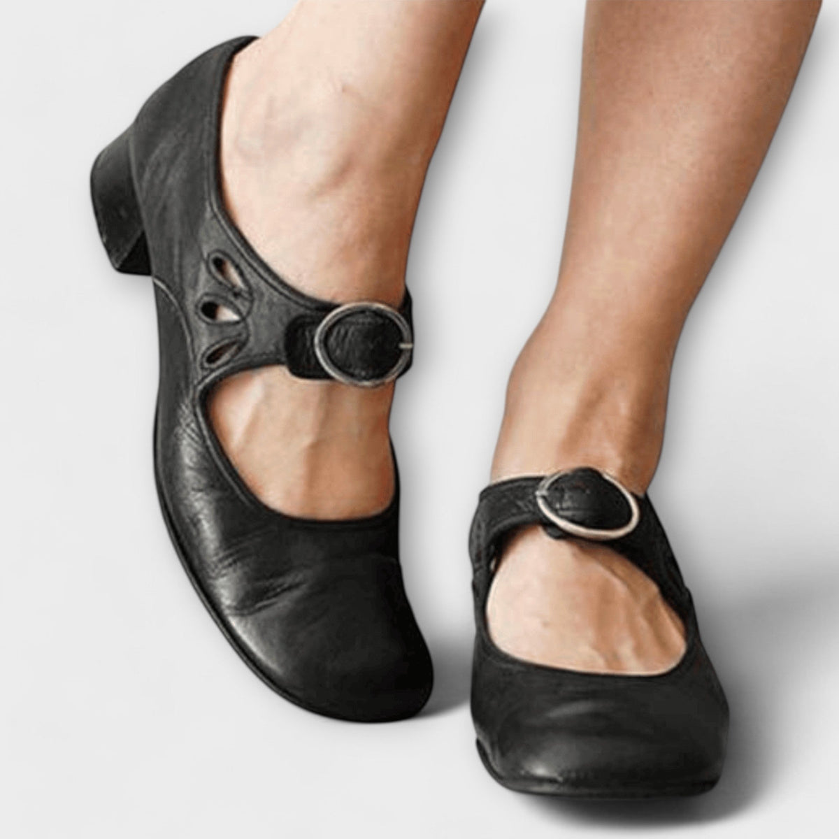 Paulina | Women's Buckle The Unique and Comfortable Heels
