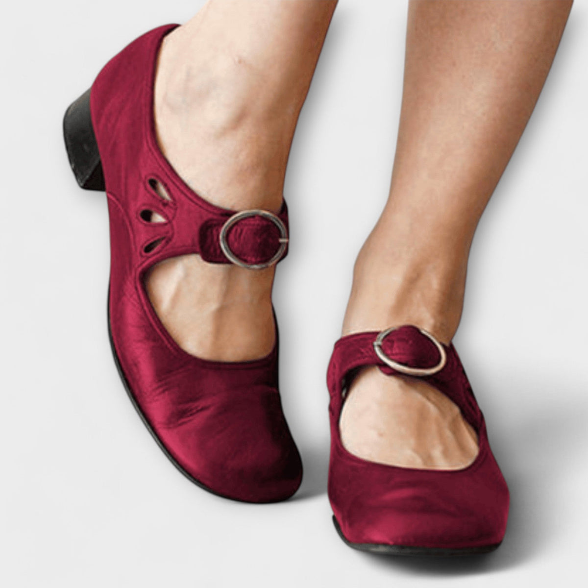 Paulina | Women's Buckle The Unique and Comfortable Heels