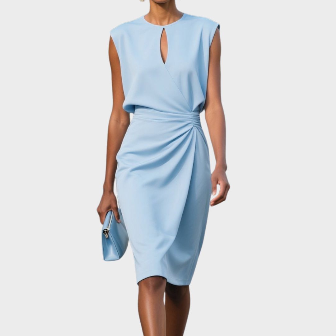 Erna | Women's Floral Elegant Midi Dress for Every Occasion