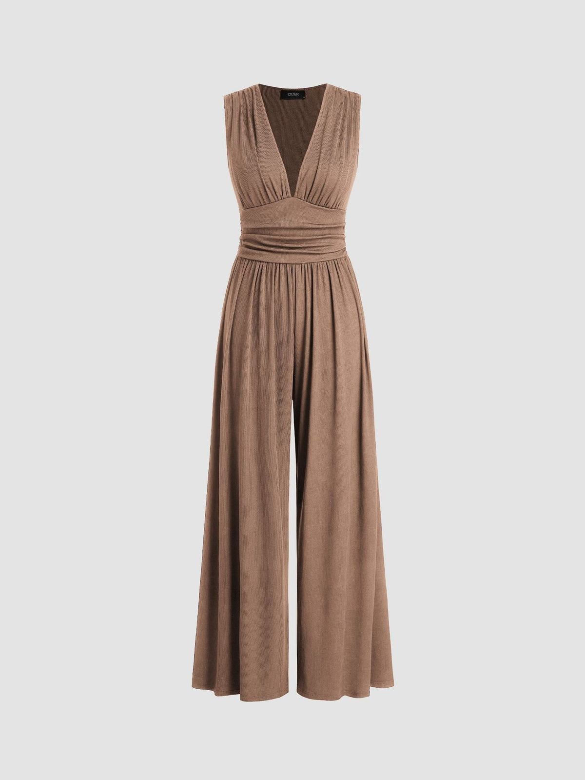Charity | Women's Stylish Sleeveless Wide-Leg Jumpsuit