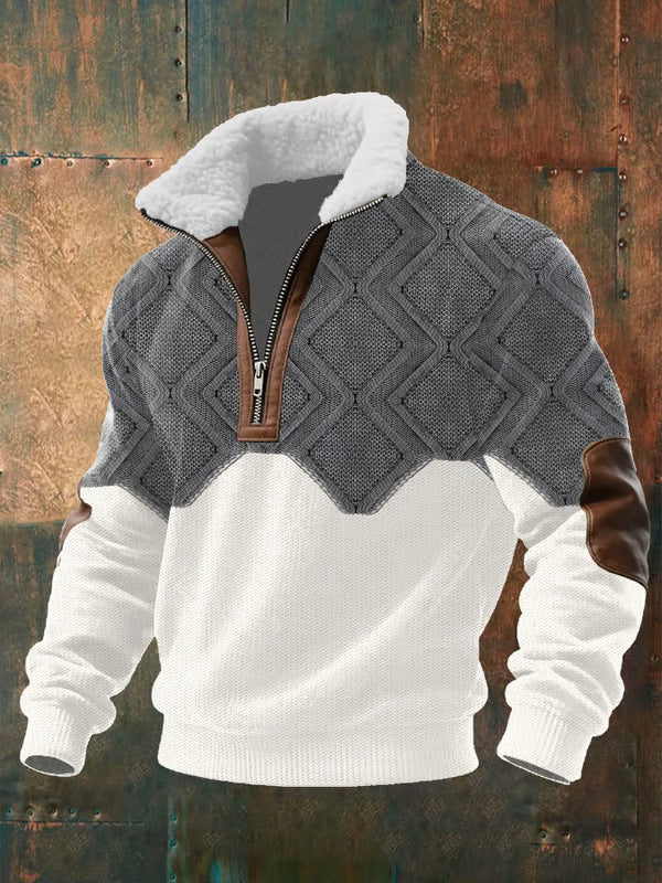 Falk | Quality Zip Up with Shearling Lined Collar