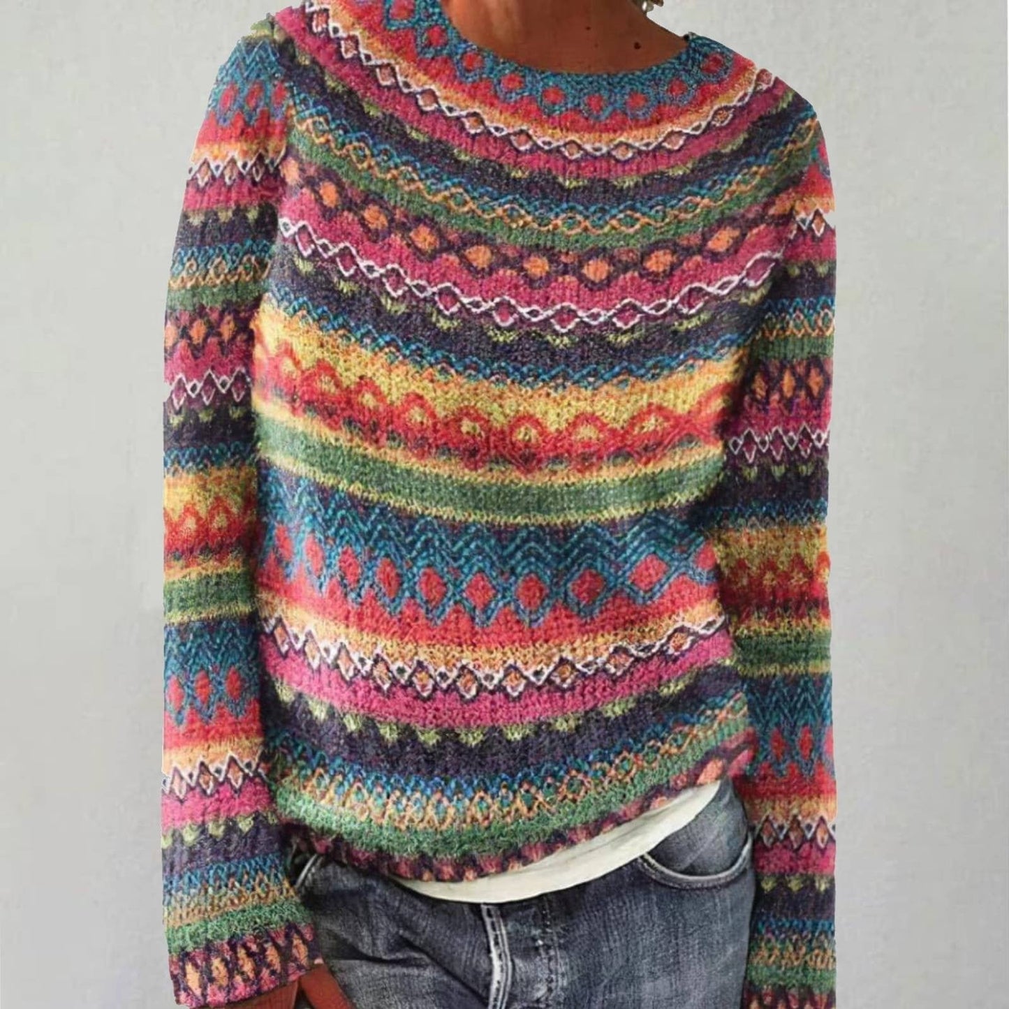 Emma | Women's Cozy Retro Jumper