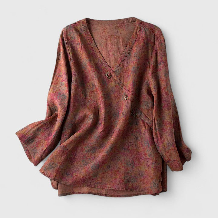 Solene | Women's Comfortable Blouse with Long Sleeve