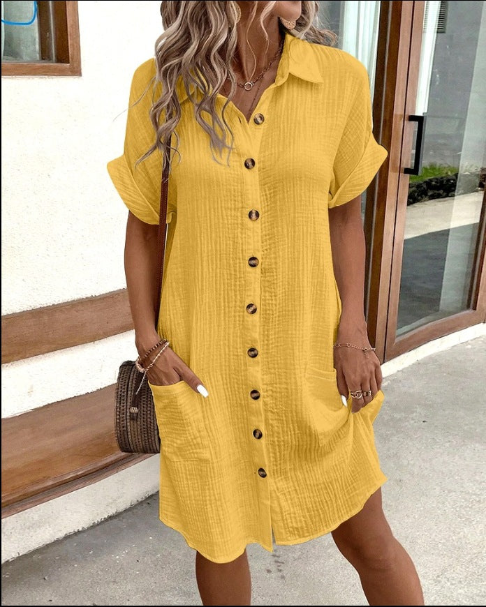 Melissa | Women's Comfortable Summer Dress with Pockets