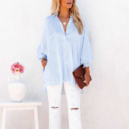 Maude | Women's Longline Everyday Relaxed-Fit Shirt