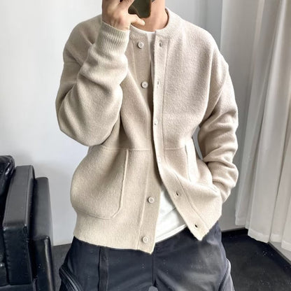 Harry | Men's Relaxed Elegant Soft Pull Cardigan