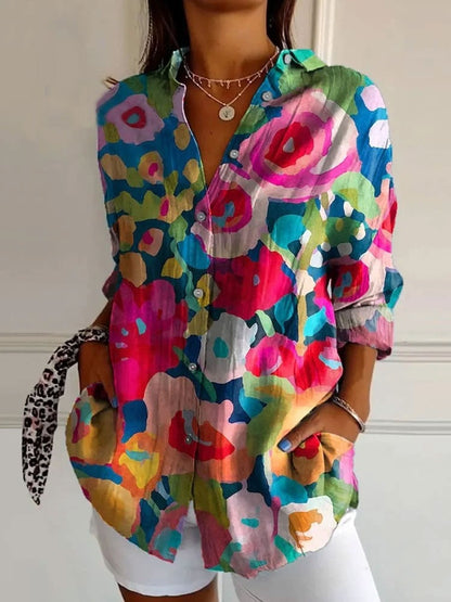 Milah | Women's Elegant Button-Up Shirt