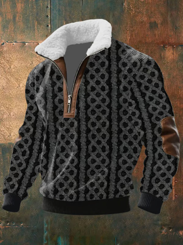 Emil | Quality Zip Up with Shearling Lined Collar