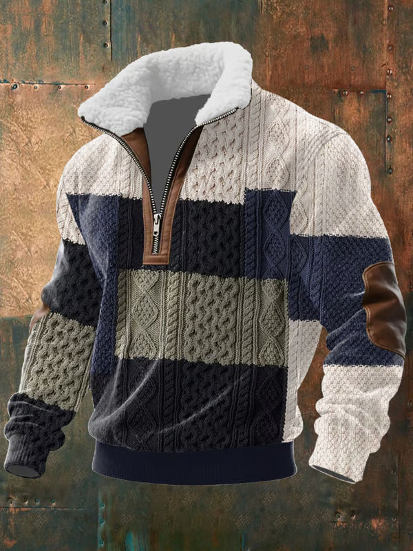 Lars | Quality Zip Up with Shearling Lined Collar