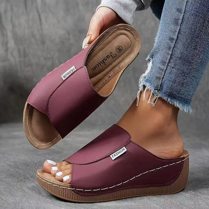 Dolores | Women's Cushioned Open-Toe Comfortable shoes with arch support