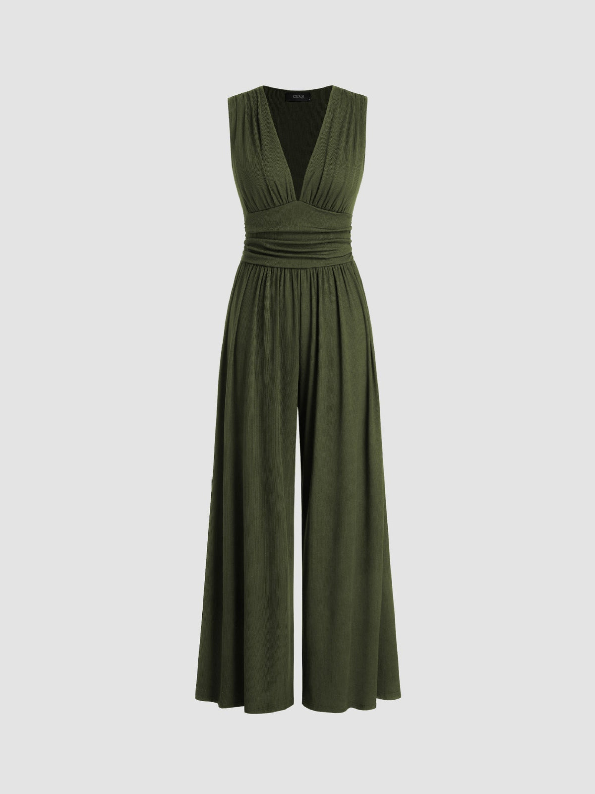 Charity | Women's Stylish Sleeveless Wide-Leg Jumpsuit