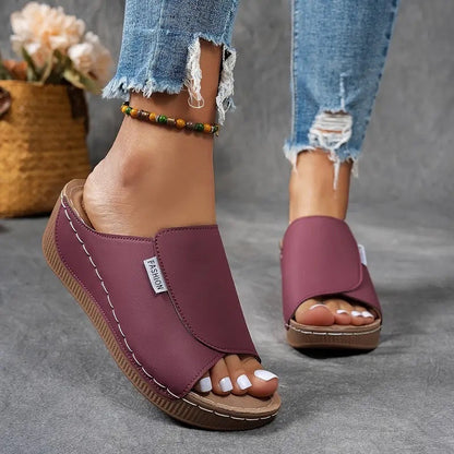 Dolores | Women's Cushioned Open-Toe Comfortable shoes with arch support