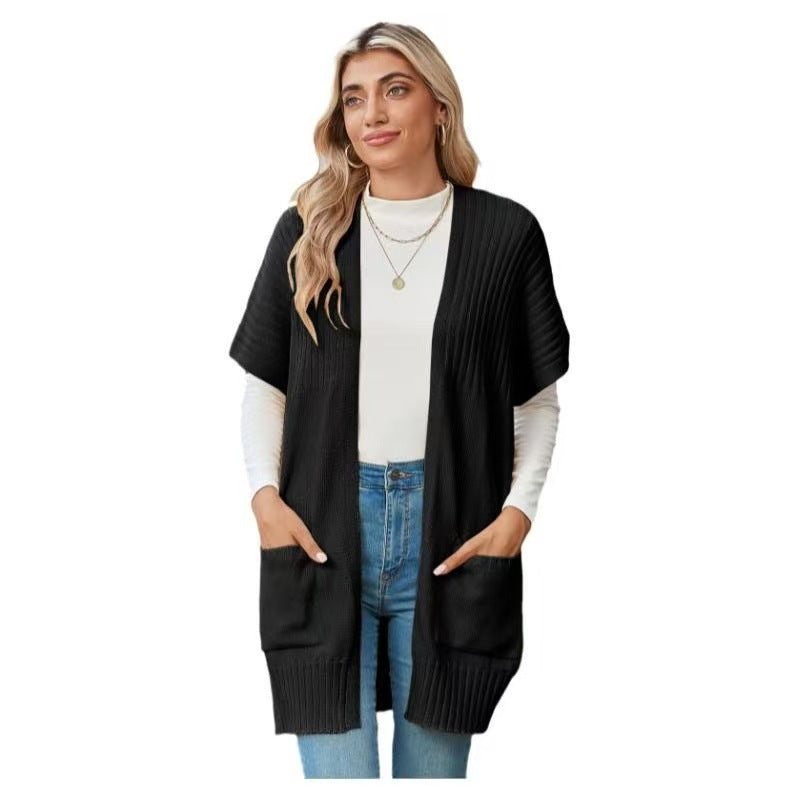 Cameron | Women's Longline Lightweight Open-Front Cardigan
