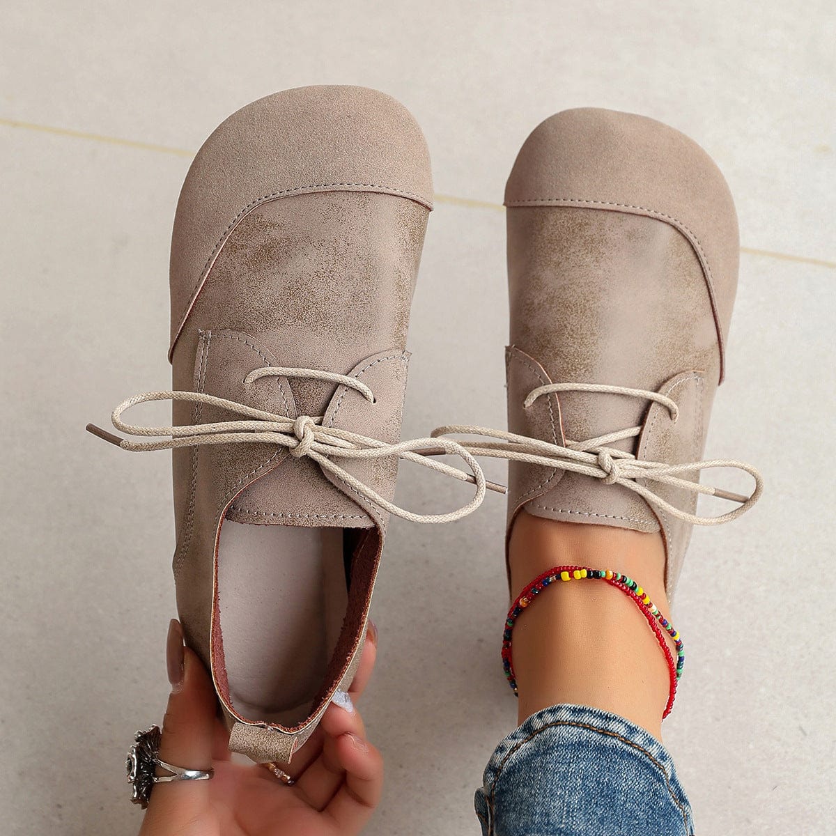 Christie | Women's Cushioned Lace-Up Comfort Shoes
