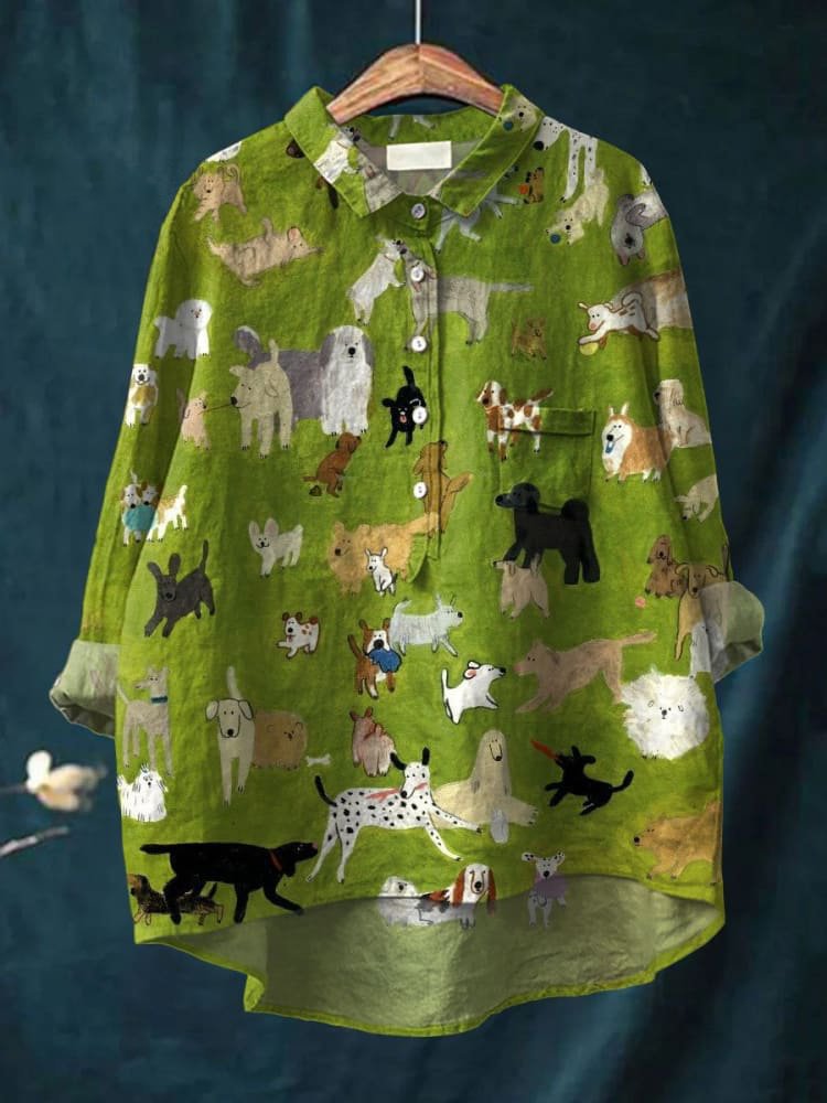 Bluey | Longline Dog Art Shirt