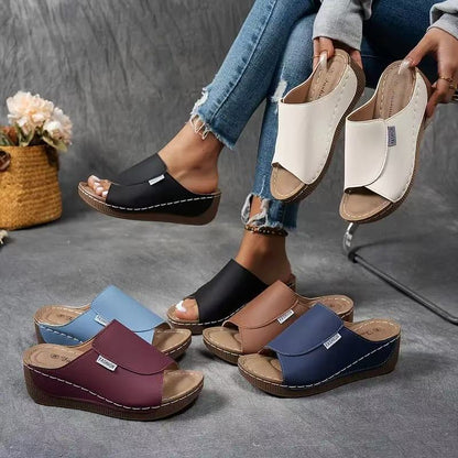Dolores | Women's Cushioned Open-Toe Comfortable shoes with arch support