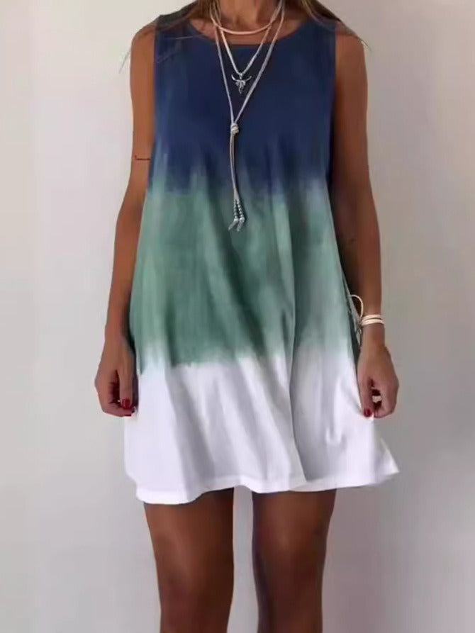 Vionette | Women's Casual Gradient Mini Dress