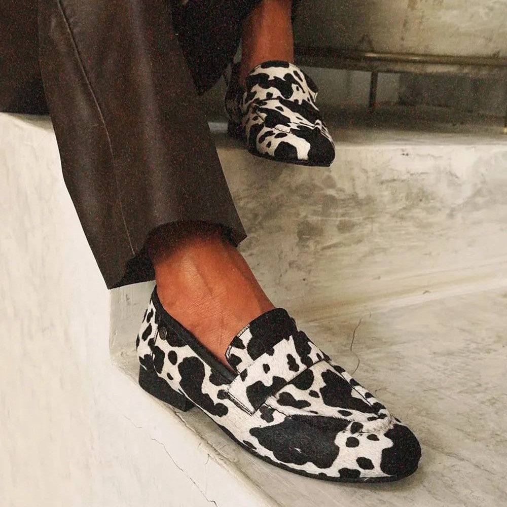 Women's Slip-On Elegant Animal Print Loafers