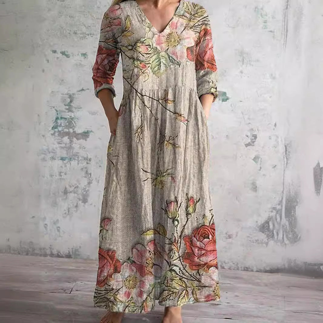 Bo | Women's Blooming Grace Maxi Dress