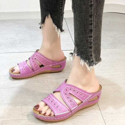 Women's Breathable Open-Toe Sandy's Orthopedic Sandals for Daily Comfort