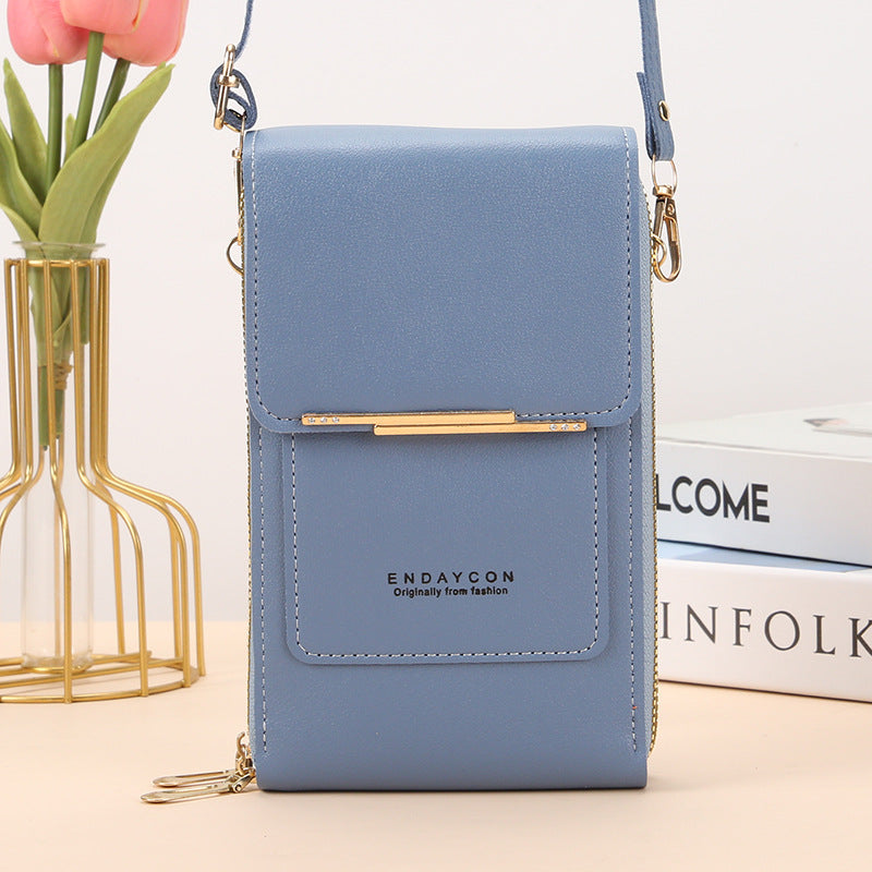 Cora | Chic Touch Screen Messenger Bag for Mobile Phones