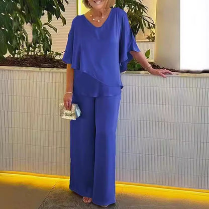 Martha | Women's Effortless Wide-Leg Set