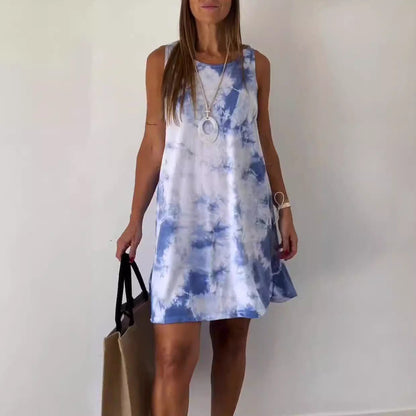 Rosalie | Women's Luxe Sleeveless Casual Midi Dress