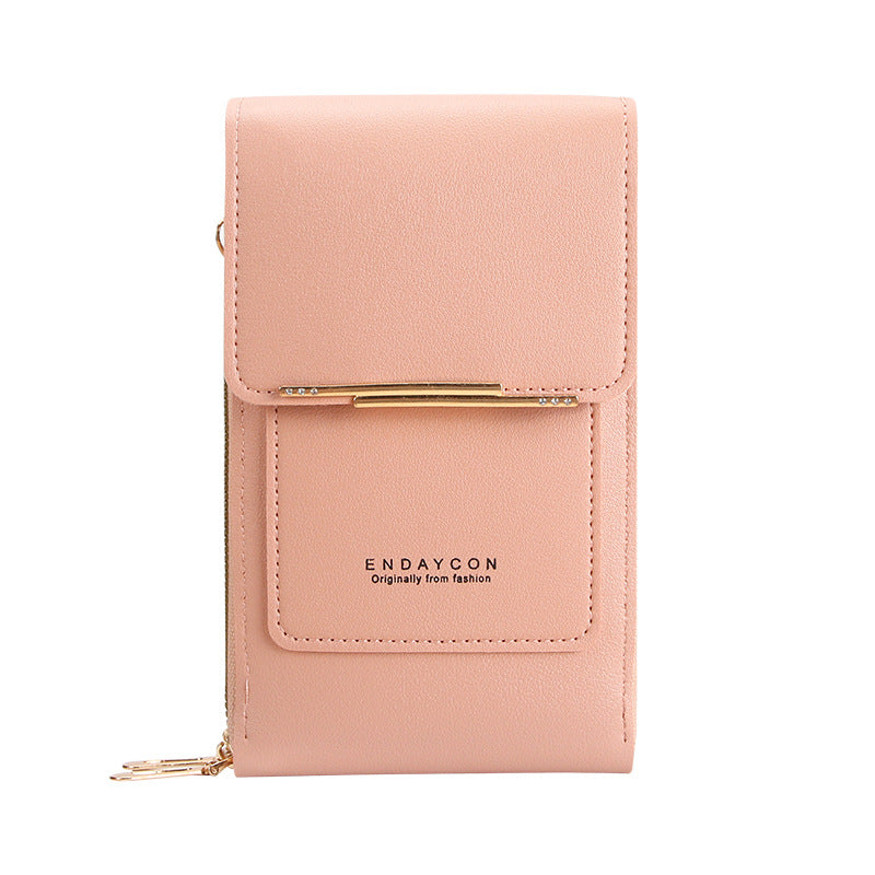 Cora | Chic Touch Screen Messenger Bag for Mobile Phones