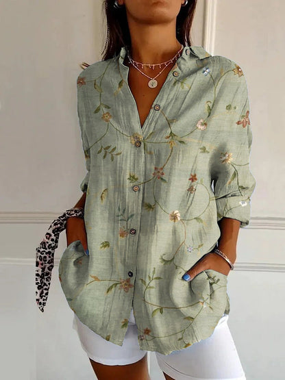 Milah | Women's Elegant Button-Up Shirt