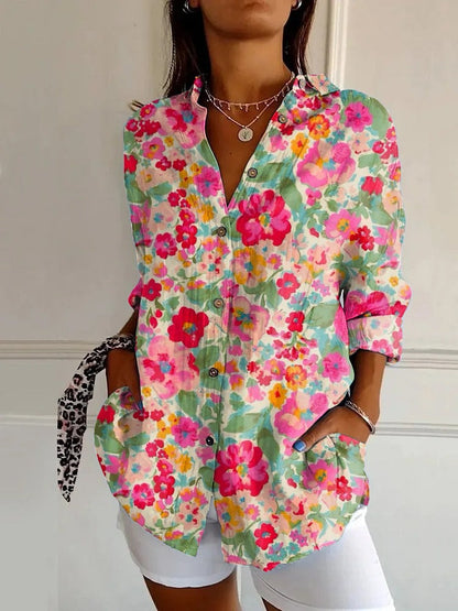 Milah | Women's Elegant Button-Up Shirt