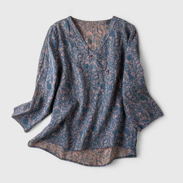Solene | Women's Comfortable Blouse with Long Sleeve